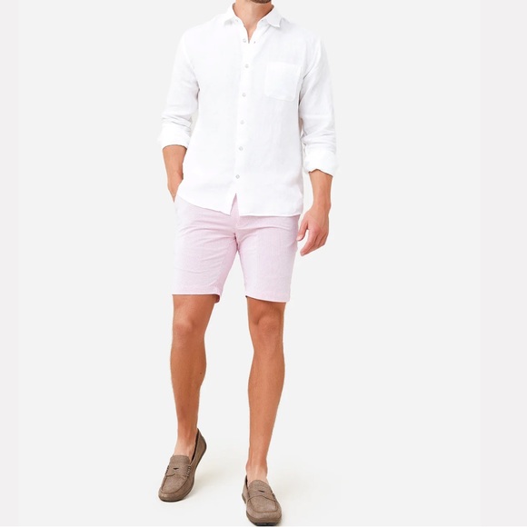 PETER MILLARCrown Crafted Matlock Seersucker Performance Short